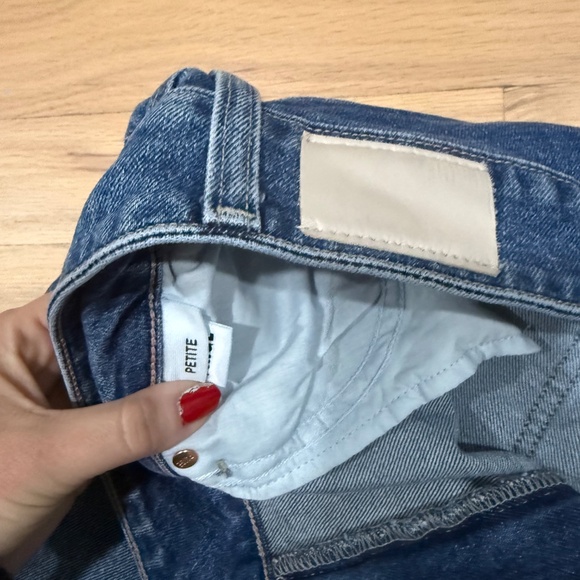 Paige Sasha wide leg jeans 30 petite - Picture 3 of 5